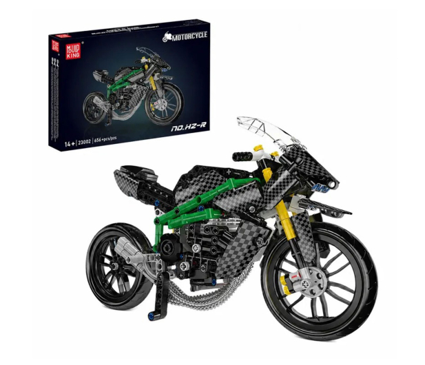 Mould King Klocki konstrukcyjne Model motocykla HZ 656 el. zestaw 23002 - 1551598 - zdjęcie